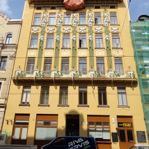 Oprava a nátěr historické fasády Brno