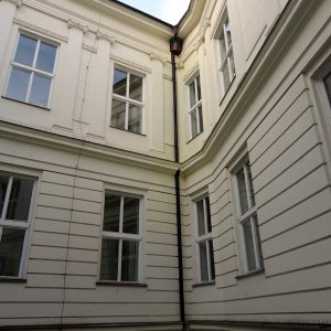 Oprava historické fasády LF MU Brno