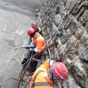 Sanace přehradní zdi, přehrada Jevišovice