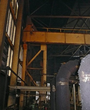 Extrémní znečištění průmyslové haly